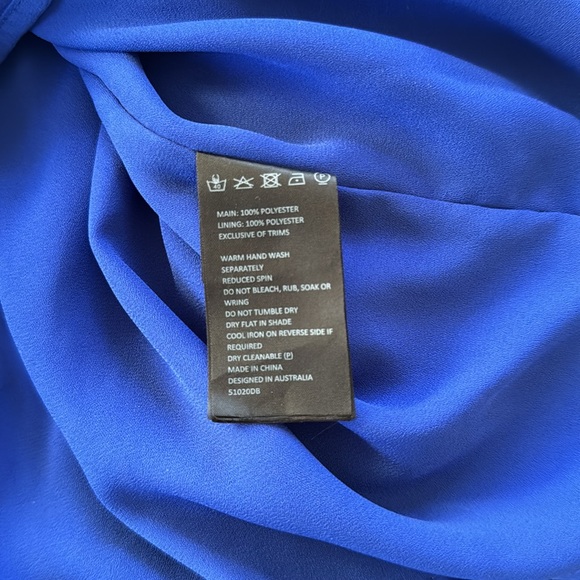 Bardot Maxi Dress in Blue - Picture 10 of 10